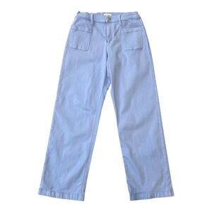Crewcuts by J. Crew Girls' Dust Peri Blue Wide Leg Jeans Size 16